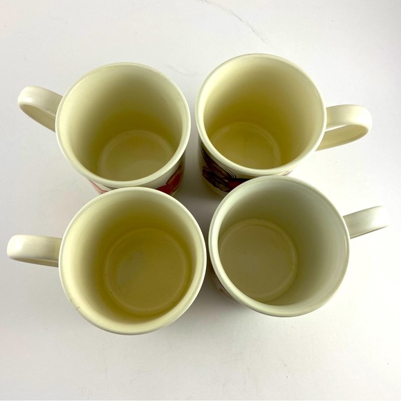 Pier 1 New Harvest Coffee Cup Mug Made in Italy Apple Floral Made in Italy - Picture 4 of 8